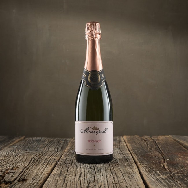 Spumante Metodo Classico Rosé Brut - Cantina Monsupello