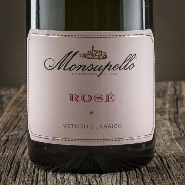 Spumante Metodo Classico Rosé Brut - Cantina Monsupello