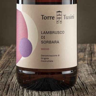 Lambrusco frizzante di Sorbara secco  D.O.C. - Cantina Torre Tusini