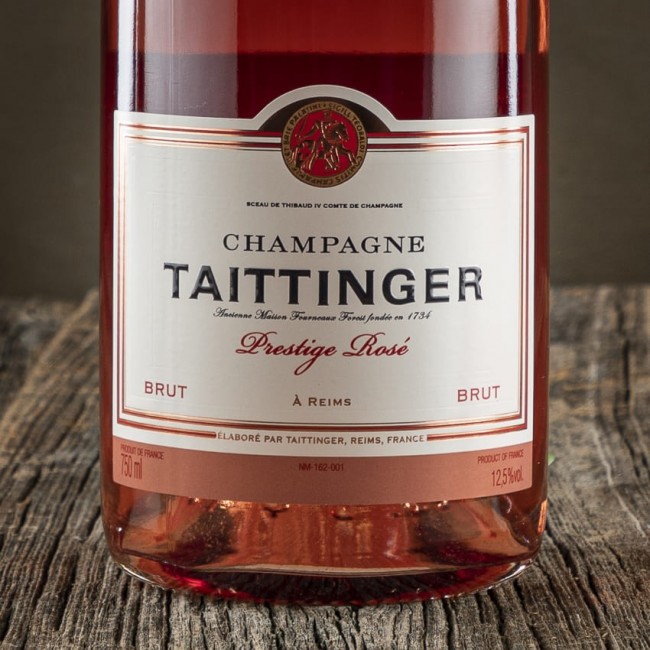 Champagne Rosé Brut "Prestige" - Maison Taittinger