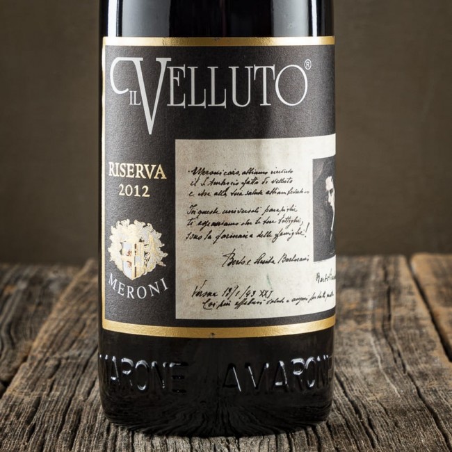 Amarone Riserva Velluto D.O.C.G -  Cantina Meroni