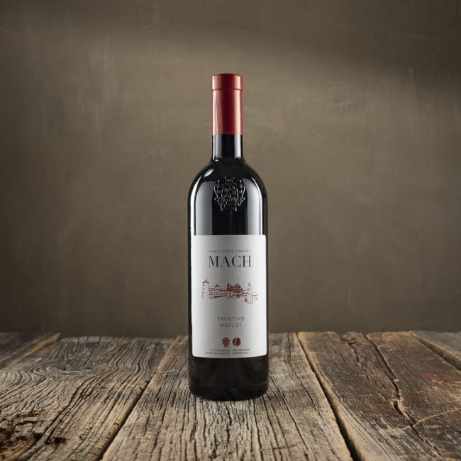 Bottiglia di Merlot D.O.C. - Fondazione Mach