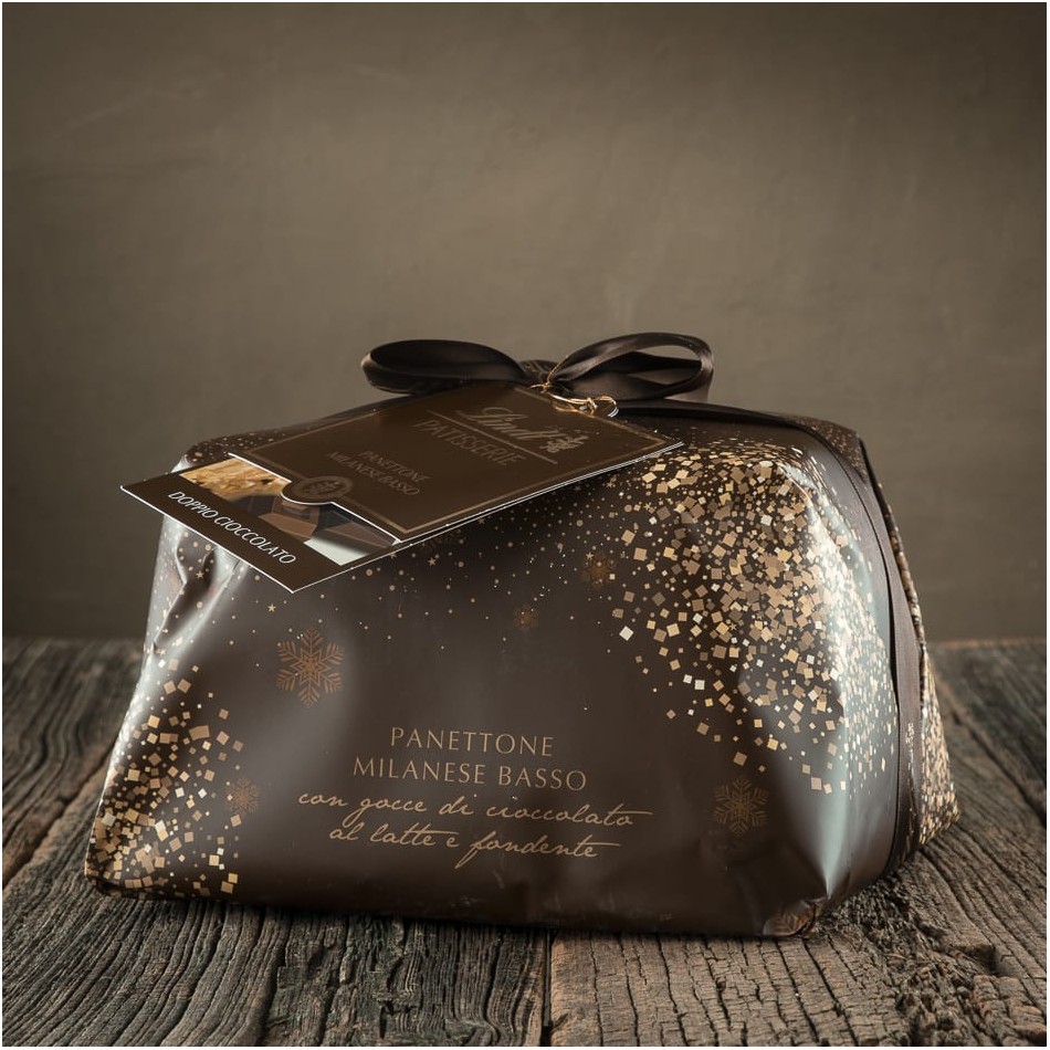 Panettone Basso Milanese Doppio Cioccolato - Lindt Patisserie