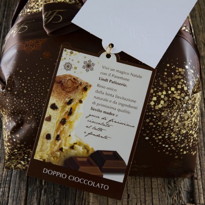 Panettone Basso Milanese Doppio Cioccolato - Lindt Patisserie