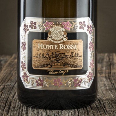 Spumante metodo classico rosè brut Franciacorta - Monte rossa