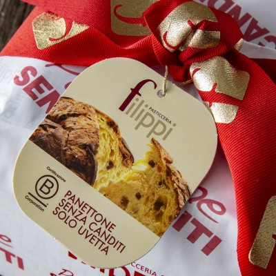 Panettone Classico solo uvetta - Filippi