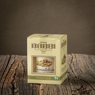 Cremadelizia al Pistacchio - Babbi