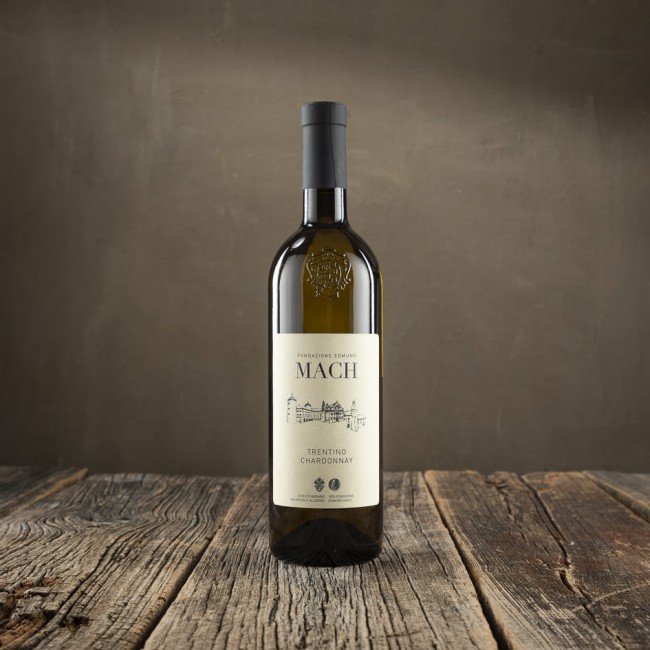 Bottiglia di Chardonnay Trentino DOC - Fondazione Mach