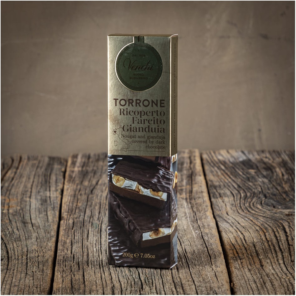 Barretta Torrone al Gianduia Ricoperta - Venchi