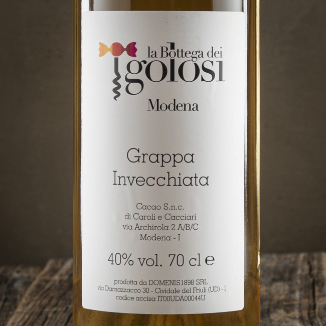 Grappa invecchiata - La Bottega dei Golosi