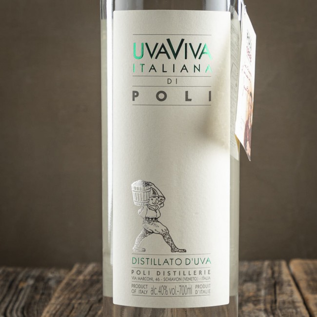 Grappa Uvaviva Italiana di Poli - Jacopo Poli