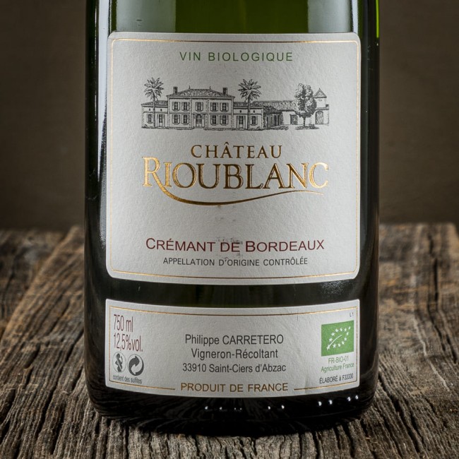 Cremant de Bordeaux - Château Rioublanc