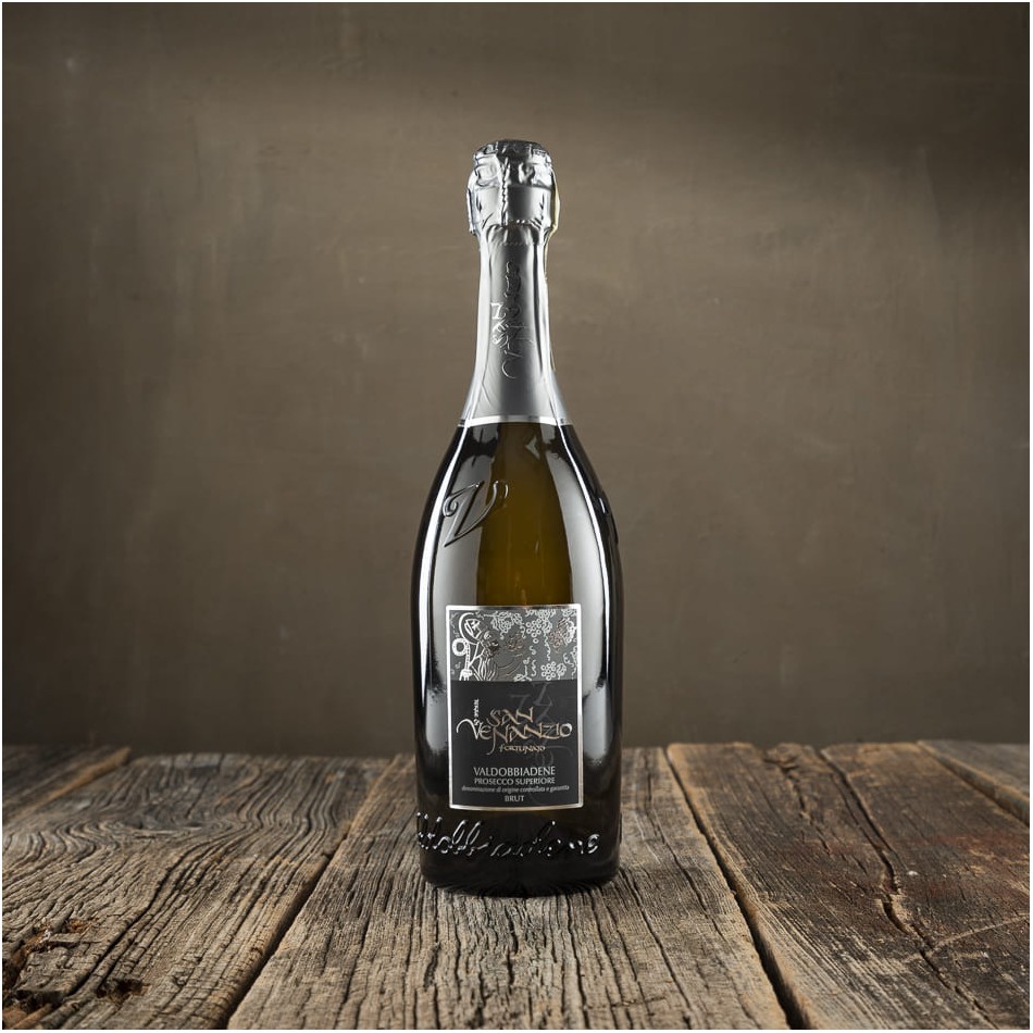 Bottiglia di Prosecco di Valdobbiadene Superiore Brut D.O.C.G. - Cantina Terre di San Venanzio