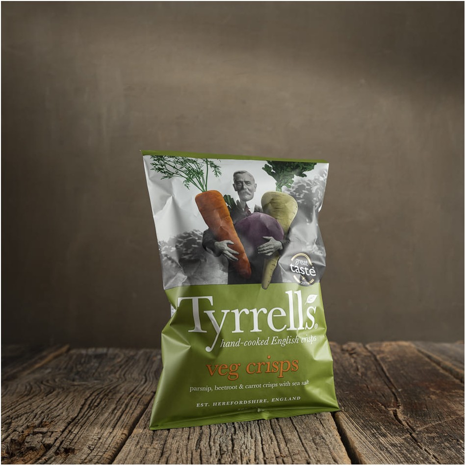 Tyrrells Veg & Potato Crisps