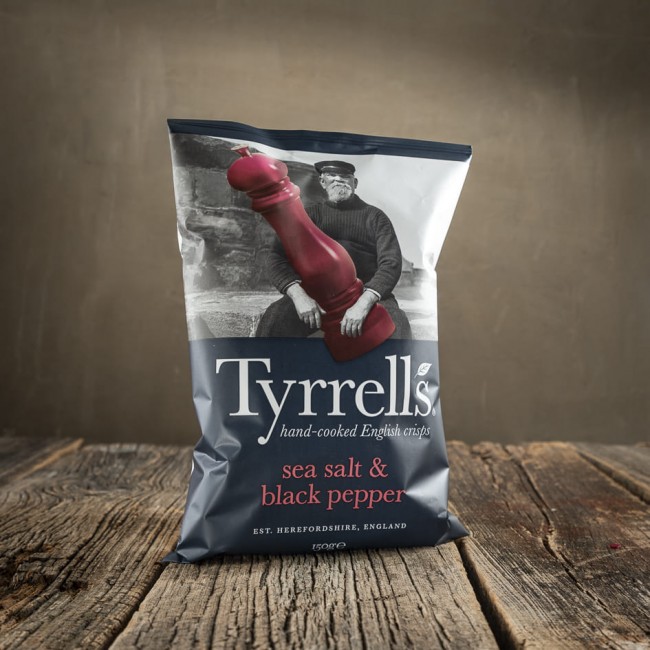 Tyrrells Sea Salt & Black Pepper