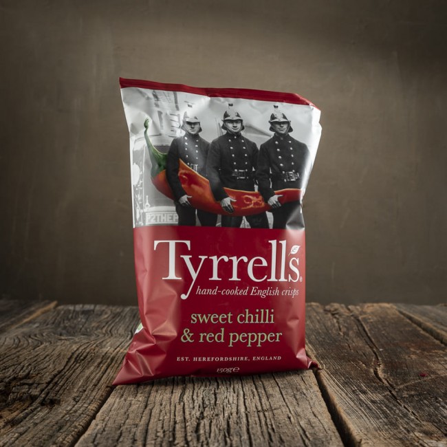 Tyrrells Sweet Chilli & Red Pepper - patatine