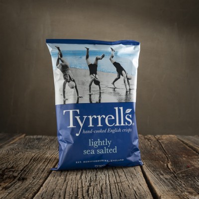 Tyrrells Lightly Sea Salted - patatine