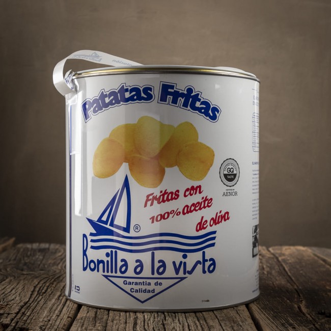 Patatine fritte - Latta patatine Bonilla a La Vista