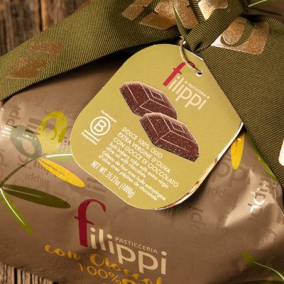 Dolce Di Pasqua 100% Olio Evo Con Cioccolato - Filippi