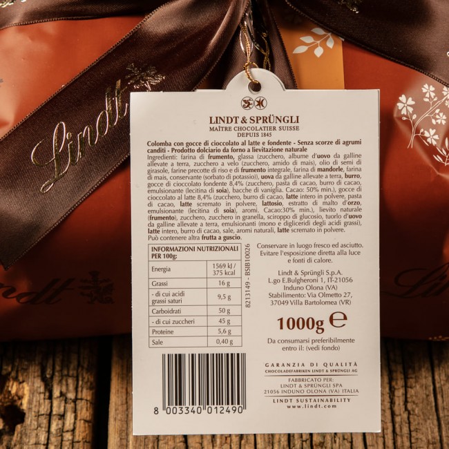 Colomba Doppio Cioccolato - Lindt