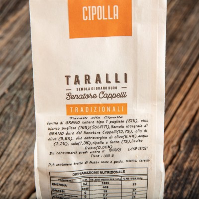 Taralli alla cipolla - Zio Pasquale