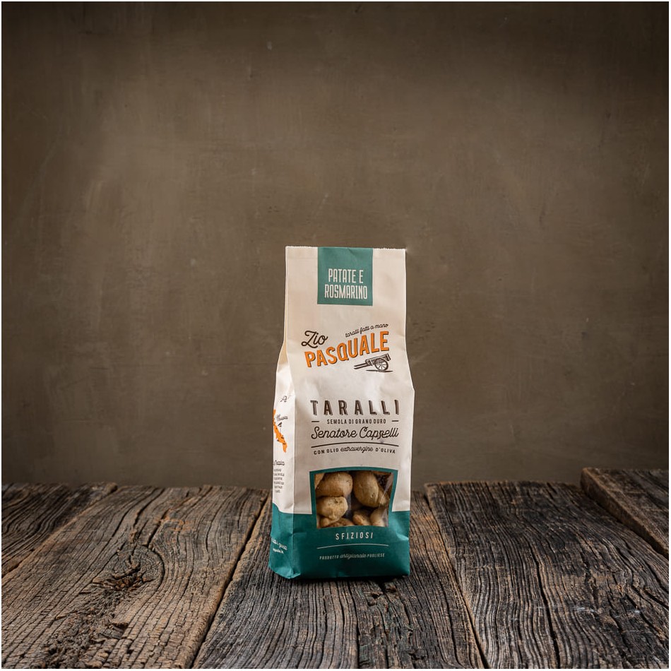 Taralli alle patate e rosmarino - Zio Pasquale Taralli alle patate e rosmarino - Zio Pasquale