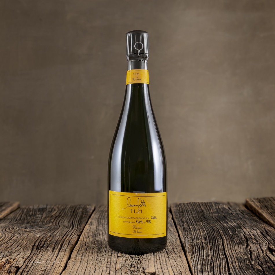 Spumante Metodo Classico Nature Blanc de Noirs -  Perpetuo 36 Lune  - Nicola Gatta