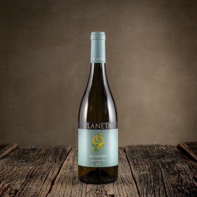 Vino bianco Menfi DOC Alastro  - Planeta - elegante vino italiano.