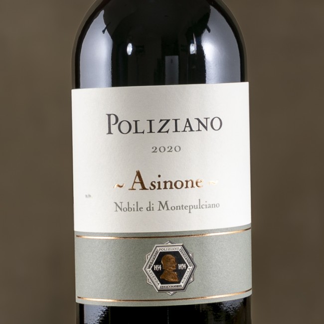 Etichetta Asinone, Vino Nobile di Montepulciano - Poliziano