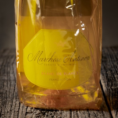 Etichetta del Franciacorta DOCG Marchese Antinori Tenuta Montenisi Blanc de Blancs