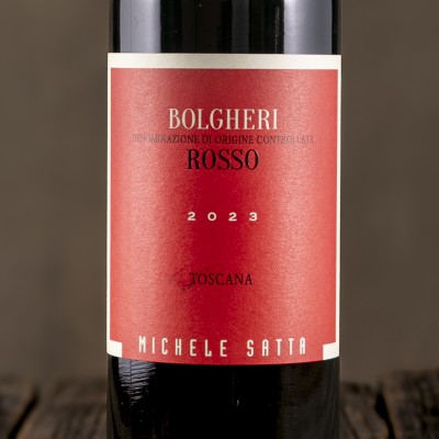 Etichetta di Bolgheri Rosso DOC - Michele Satta