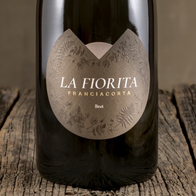 Etichetta dello Spumante Franciacorta Brut - La Fiorita
