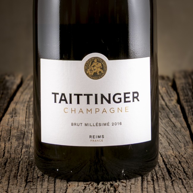 Etichetta dello Champagne Millésime 2016 Brut – Taittinger