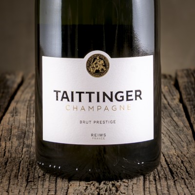 Etichetta dello Champagne "Prestige" Brut – Taittinger
