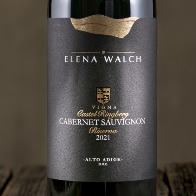 Etichetta del Cabernet Sauvignon Riserva Vigna "Castel Ringberg" - Elena Walch