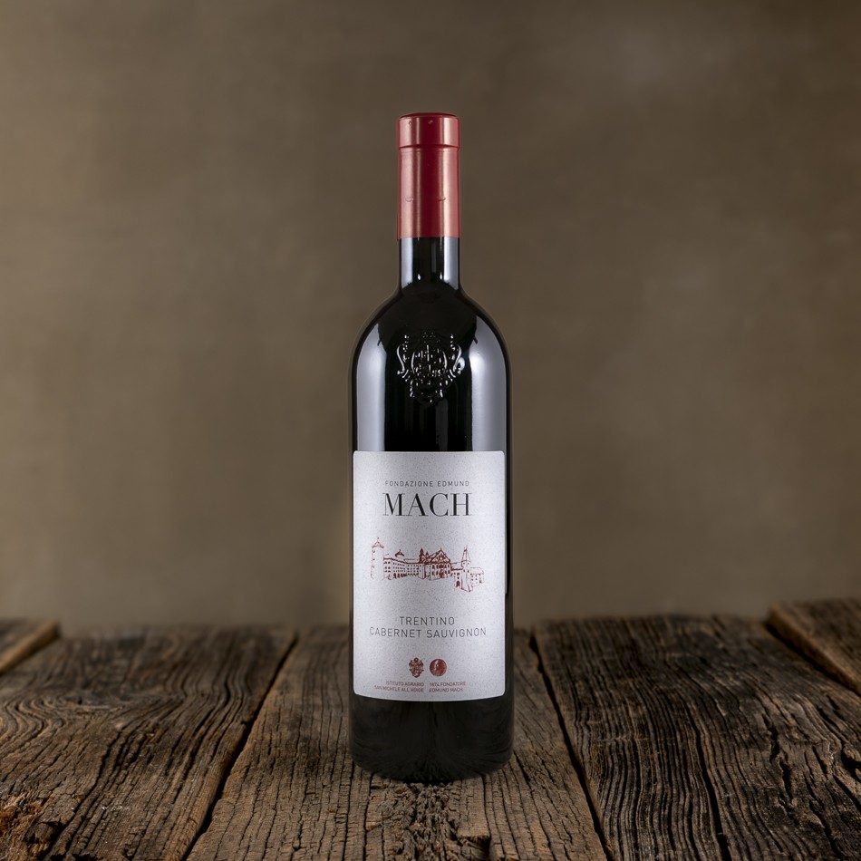Bottiglia di Cabernet Sauvignon Trentino DOC - Fondazione Edmund Mach
