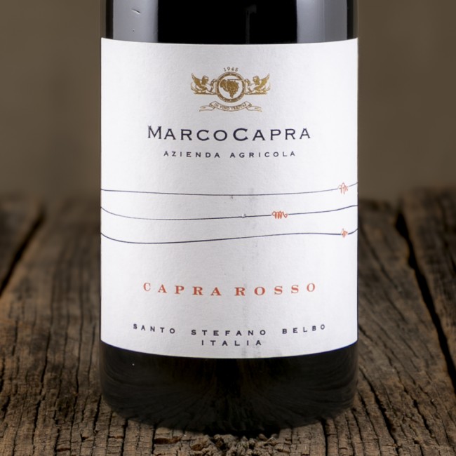 Etichetta del Piemonte DOC “Capra Rosso" - Marco Capra