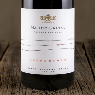 Etichetta del Piemonte DOC “Capra Rosso" - Marco Capra