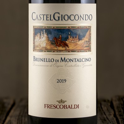 Etichetta del Brunello di Montalcino DOCG "CastelGiocondo" - Frescobaldi