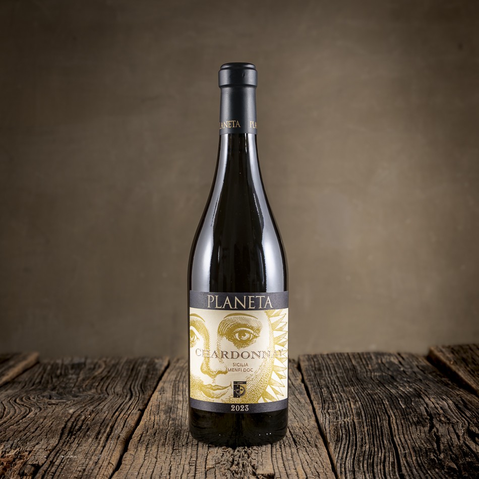 Bottiglia di Chardonnay Sicilia Menfi DOC - Planeta