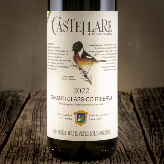 Etichetta del Chianti Classico DOCG Riserva - Castellare di Castellina