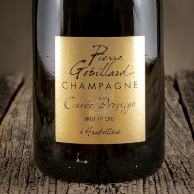 Etichetta dello Champagne Brut "Cuvée Prestige" Premier Cru – Pierre Gobillard