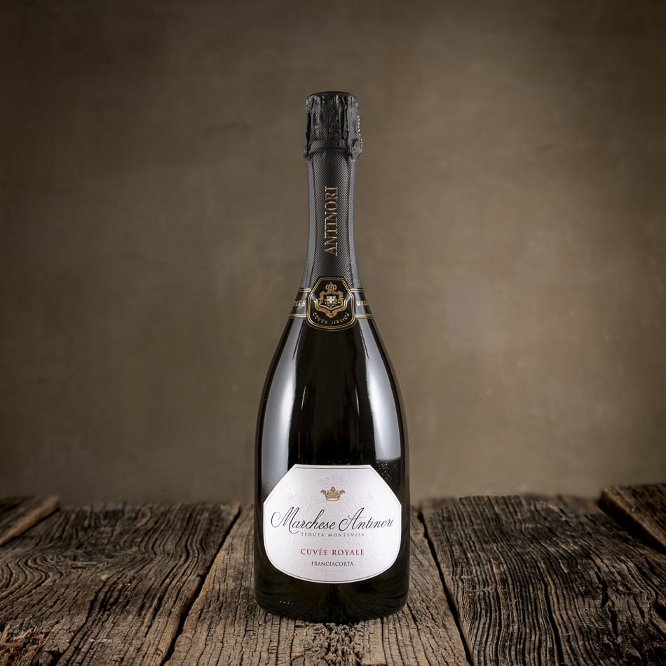 Bottiglia di Spumante Franciacorta Brut "Cuvée Royale" – Marchese Antinori Tenuta Montenisa