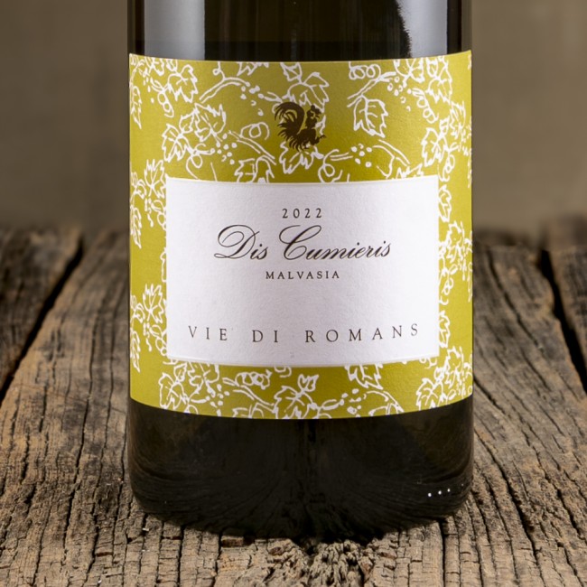 Etichetta di Malvasia istriana Friuli Isonzo DOC "Dis Cumieris" - Vie di Romans