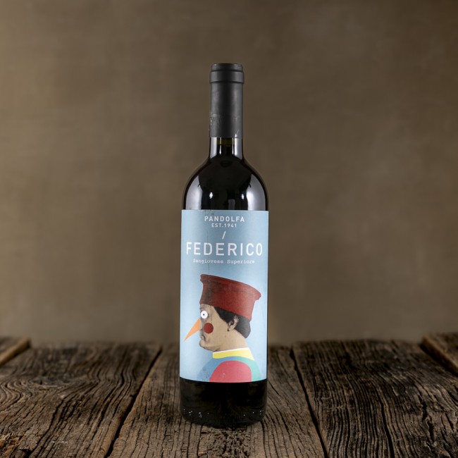 Bottiglia di Sangiovese DOC Superiore Romagna "Federico" - Tenuta Pandolfa
