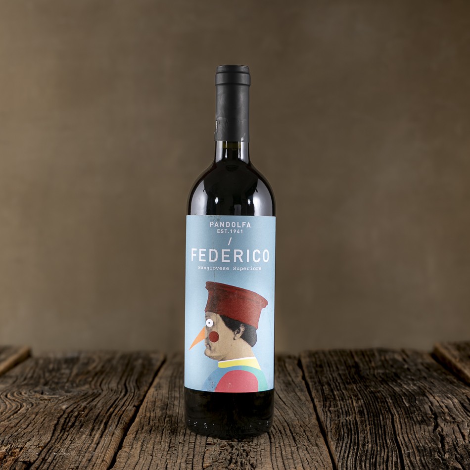 Bottiglia di Sangiovese DOC Superiore Romagna "Federico" - Tenuta Pandolfa