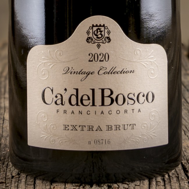 Etichetta dello Spumante Franciacorta Vintage Collection Extra Brut - Ca' del Bosco
