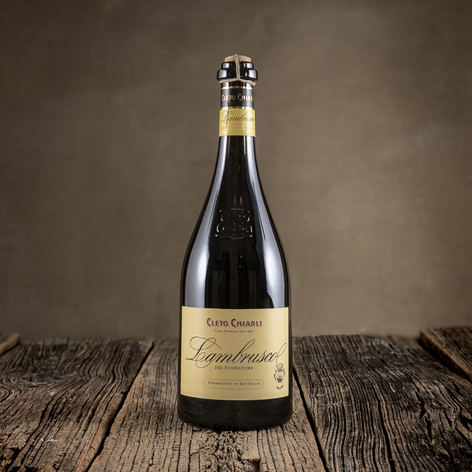 Bottiglia di Lambrusco di Sorbara Rifermentato "Fondatore" - Cleto Chiarli