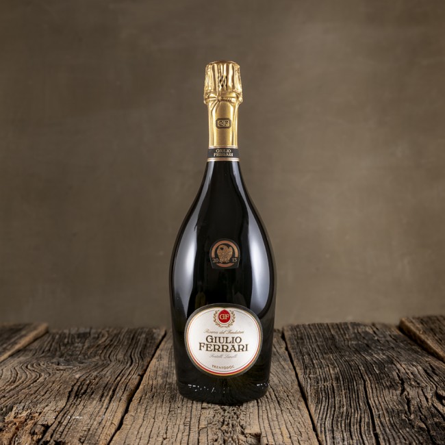 Bottiglia dello Spumante Trentodoc "Giulio Ferrari Riserva del Fondatore" - Ferrari