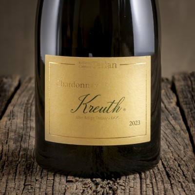 Etichetta dello Chardonnay Alto Adige DOC "Kreuth" - Cantina Terlano